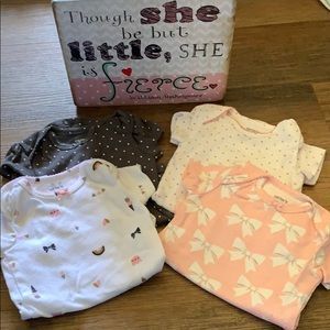 Baby Girl 3month Onesies